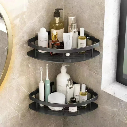 🛁 Organise Your Bathroom with Style – No-Drill Wall Shelf
