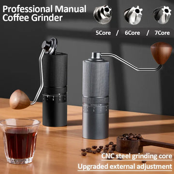 New Manual Coffee Grinder 5/6/7 Core Professional